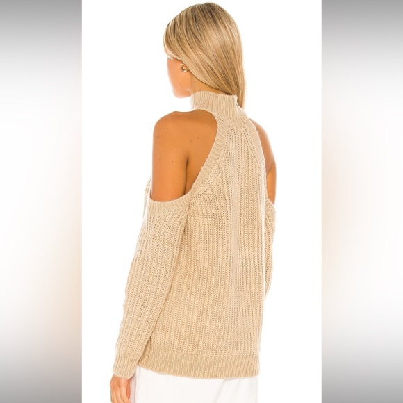 Majorelle Cold Shoulder Sweater Size Small - Picture 3 of 5